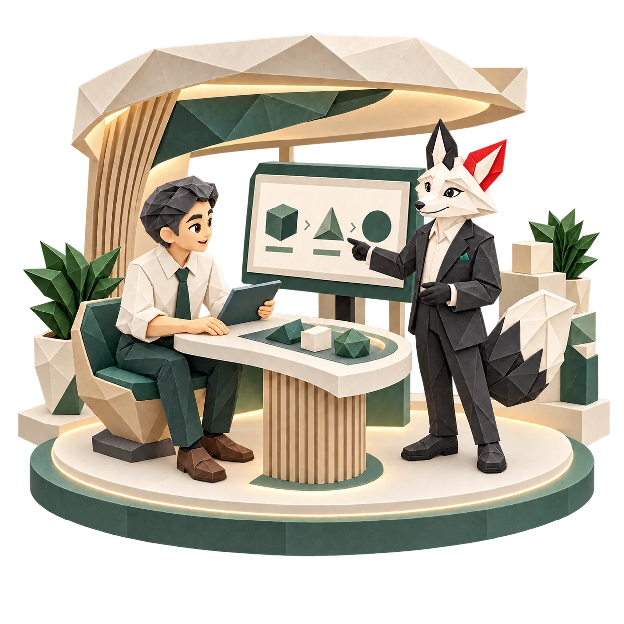 Khách hàng dùng thử giải pháp với hướng dẫn của Foxy.
